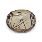 绘唐津芒纹四方向付