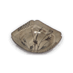 绘唐津草花纹四方向付