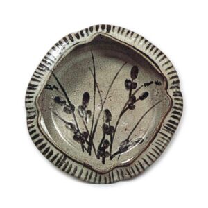 绘唐津秋草纹抚四方向付