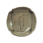 绘唐津芒纹四向付