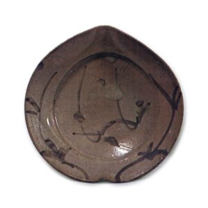 绘唐津桃形向付