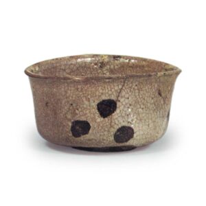 绘唐津点斑纹呑杯