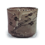 绘唐津梅树纹香炉