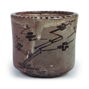 绘唐津梅树纹香炉