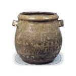 三島唐津耳付水指