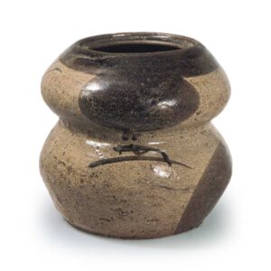 绘唐津瓢形水指