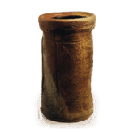 备前花器 铭 宫柱