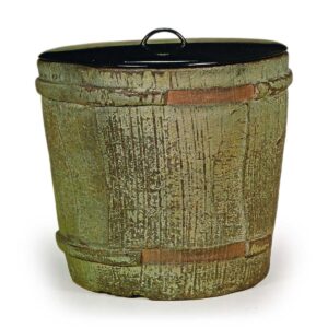 备前桶形水指 铭 破桶