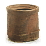 备前矢筈口水指