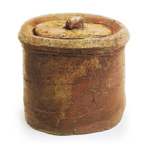 备前矢筈口水指