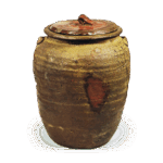 备前种壶形水指