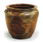 备前种壶形水指