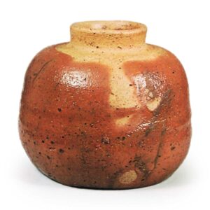 备前绯襷肩冲茶入 铭 福神