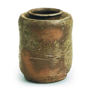 备前茶入 铭 柴之户