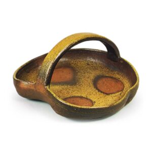 备前半月形手鉢