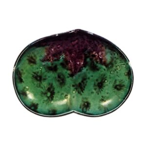 色锅岛彩绘花散文高台盘