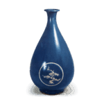 琉璃釉松竹梅丸纹大酒壶