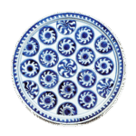 青花圆纹盘