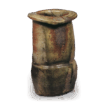 伊贺花器 铭 生爪