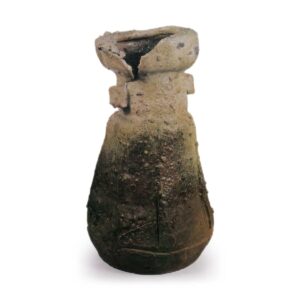 伊贺耳付花器 铭：从立