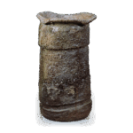 伊贺筒花器 铭罗生门