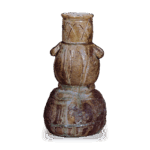 伊贺带耳葫芦形花瓶