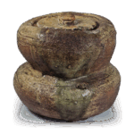 伊贺重饼形水指