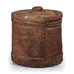 信乐矢筈口水指