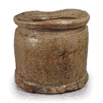 信乐矢筈口水指