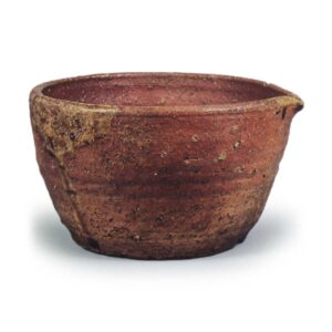 信乐片口形水指