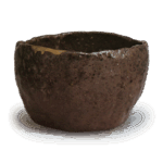 丹波茶碗 铭大栗