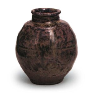 丹波茶入 铭春雨