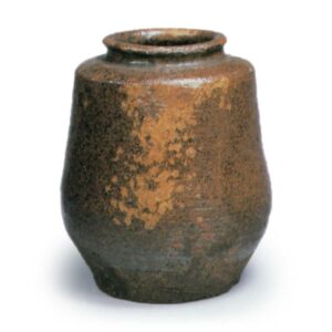 丹波肩冲茶入 铭松影