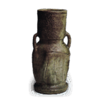 伊贺耳付花器 铭：寿老人