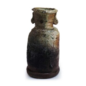 伊贺耳付花器 铭林和靖