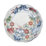 色绘桐龟甲纹大盘