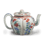 彩绘草花纹水注