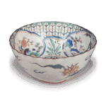 色绘松竹梅纹碗