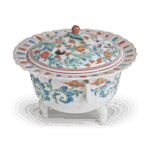 色绘花唐草纹香炉