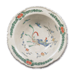 色绘飞凤纹大碗