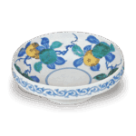 色绘蜜柑纹小碗