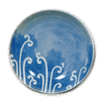 锅岛青花蕨纹盘