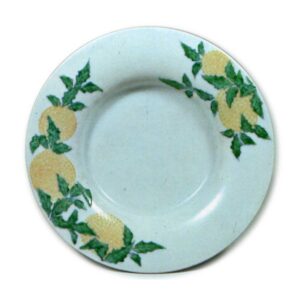 锅岛色绘菊纹盘