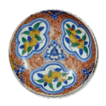 锅岛色绘橘纹盘