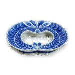 锅岛青花藤花纹盘