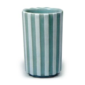 锅岛青瓷麦藁纹筒形小碗