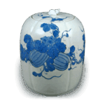 锅岛青花瓜纹水指