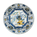 古九谷色绘凤凰纹大碗