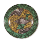 古九谷色绘双鱼纹大盘