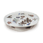 古九谷色绘吉祥纹台盆